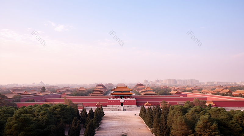 著名旅游胜地古代建筑群航拍摄影图,高清,摄影图,摄影图片,图片大全,摄影图免费下载